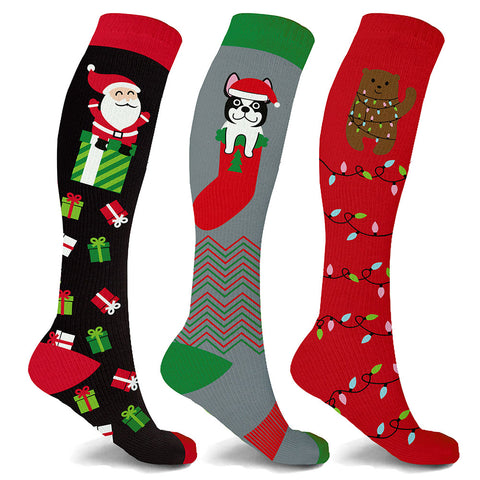 24-PAIRS COMPRESSION SOCKS WITH FREE DISPLAY