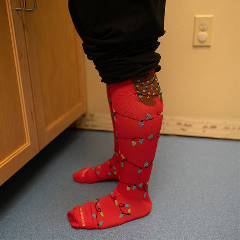 24-PAIRS COMPRESSION SOCKS WITH FREE DISPLAY