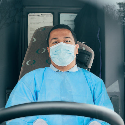 Level 3 Disposable Protective Isolation Gowns (Closed Back)