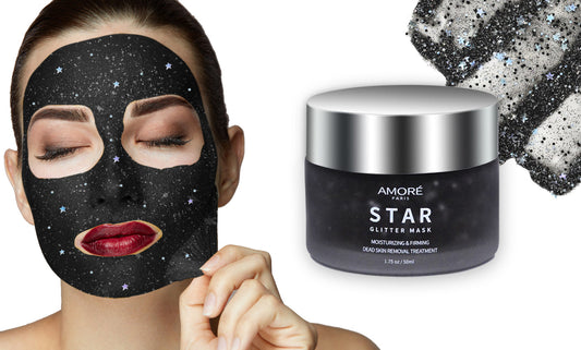 Deep Cleansing Black Glitter Purifying Peel-Off Facial Masks