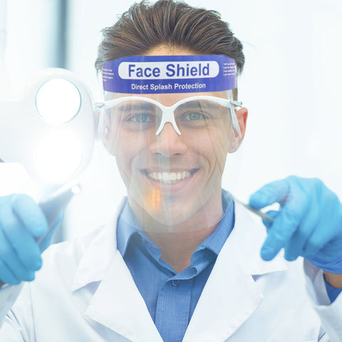 Reusable Waterproof Transparent Face Shield
