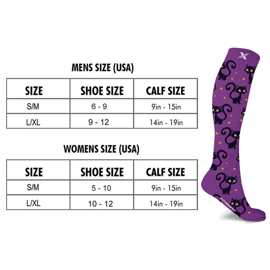 HALLOWEEN COMPRESSION SOCKS