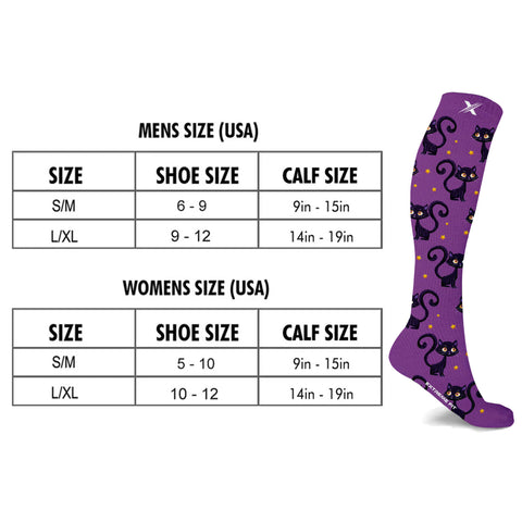 HALLOWEEN COMPRESSION SOCKS