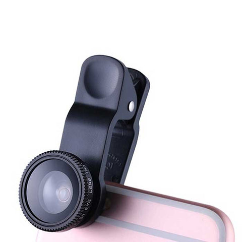 Universal Clip-On 3-In-1 Camera Lens
