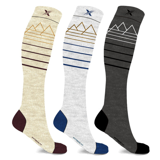 24-PAIRS MERINO WOOL SOCKS WITH FREE DISPLAY