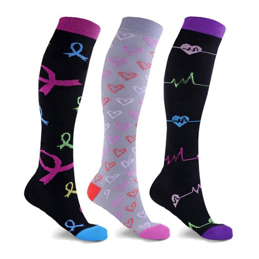 24-PAIRS COMPRESSION SOCKS WITH FREE DISPLAY