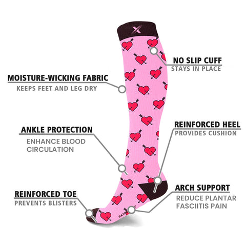 Love Compression Socks - 3 ASST STYLES