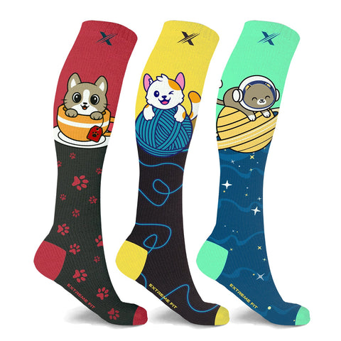 24-PAIRS COMPRESSION SOCKS WITH FREE DISPLAY