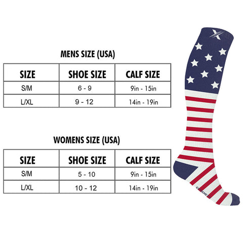 24-PAIRS COMPRESSION SOCKS WITH FREE DISPLAY
