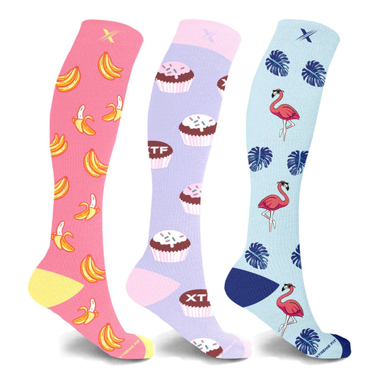 48-PAIRS COMPRESSION SOCKS WITH FREE DISPLAY