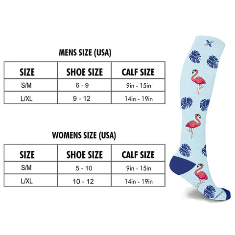 24-PAIRS COMPRESSION SOCKS WITH FREE DISPLAY