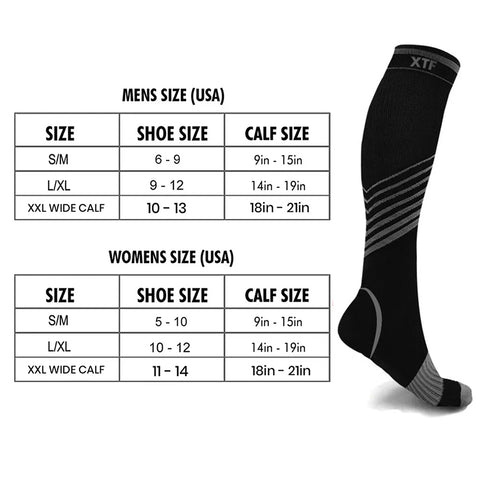 24-PAIRS COMPRESSION SOCKS WITH FREE DISPLAY