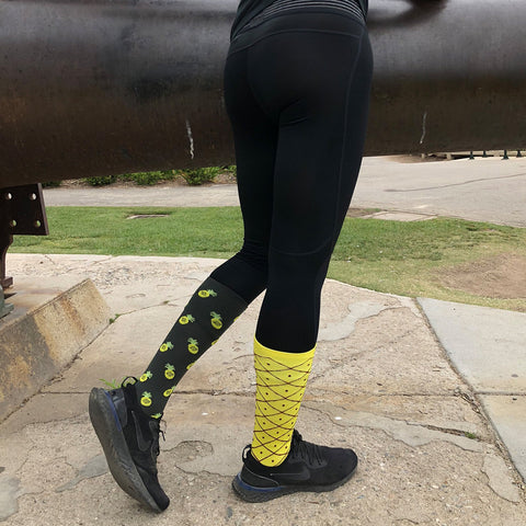 mmV1 PINEAPPLE SQUAD Compression Socks