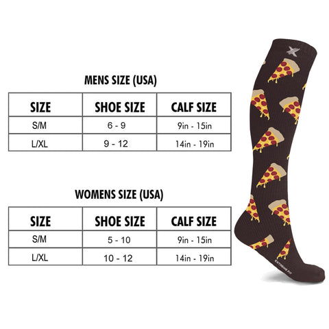NEW YORK STYLE PIZZA COMPRESSION SOCKS