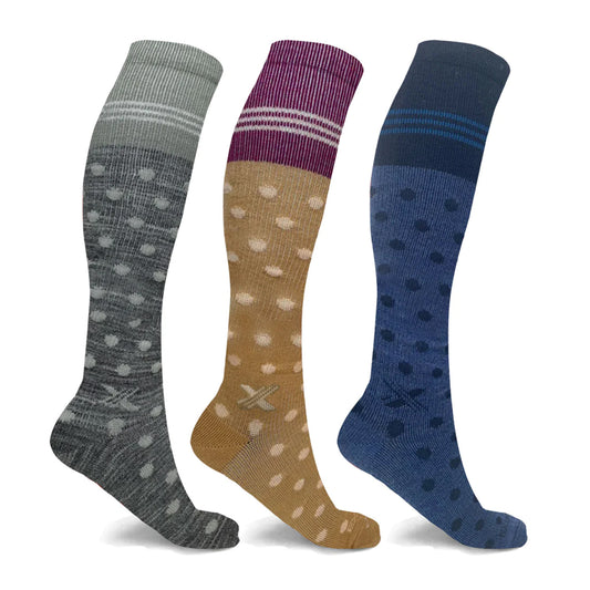 24-PAIRS MERINO WOOL SOCKS WITH FREE DISPLAY