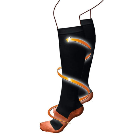 COPPER-INFUSED COMPRESSION SOCKS