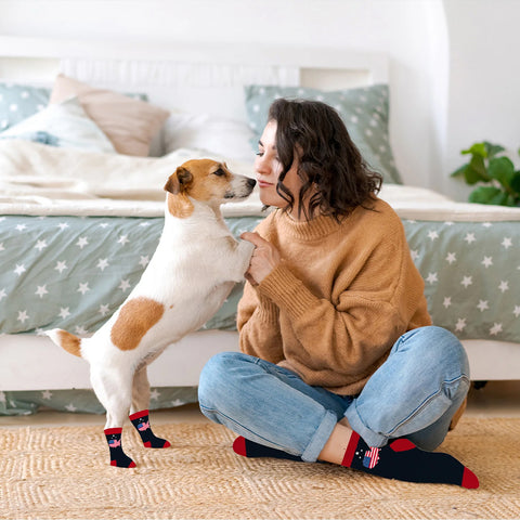 Pet & Owner Socks - Map