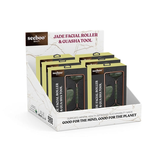 JADE FACIAL ROLLER & GUA SHA TOOL