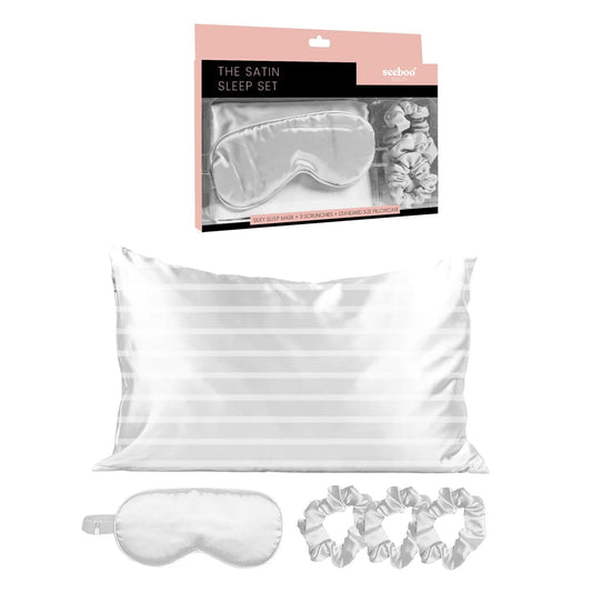 SATIN SELF CARE SLEEP SET