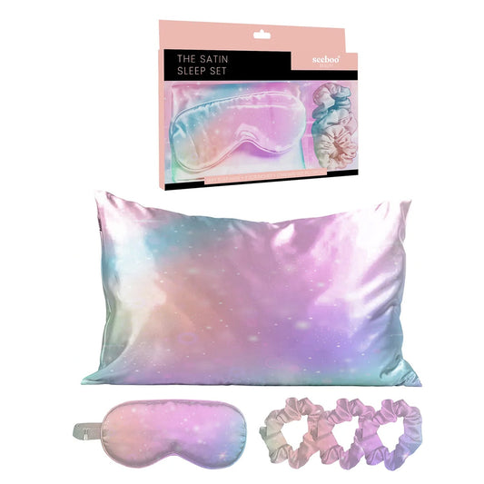 SATIN SELF CARE SLEEP SET