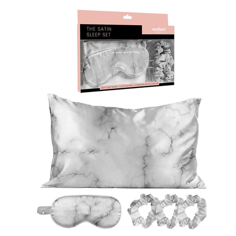 SATIN SELF CARE SLEEP SET