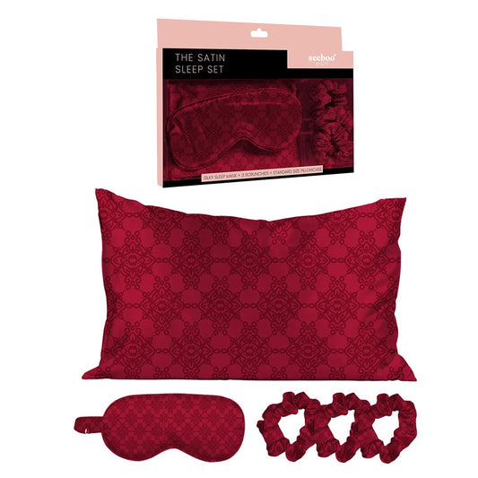 SATIN SELF CARE SLEEP SET