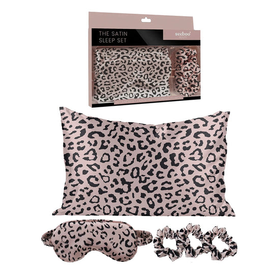 SATIN SELF CARE SLEEP SET