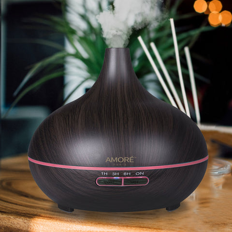 Wood Grain Cool Mist Diffuser