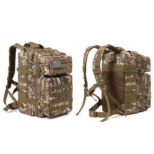 Large Military Army Tactical Backpack Molle Bag Bug Out Bag Hiking Trekking