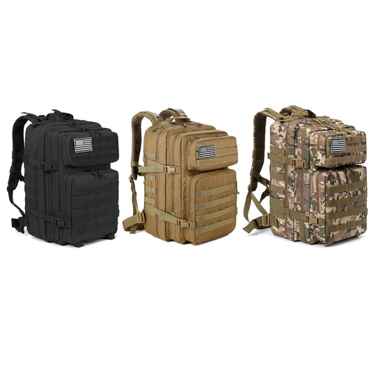 LARGE MILITARY ARMY TACTICAL BACKPACK(3 ASSORTED COLORS)