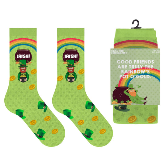 Greeting Card Socks - SAINT PATRICK’S DAY