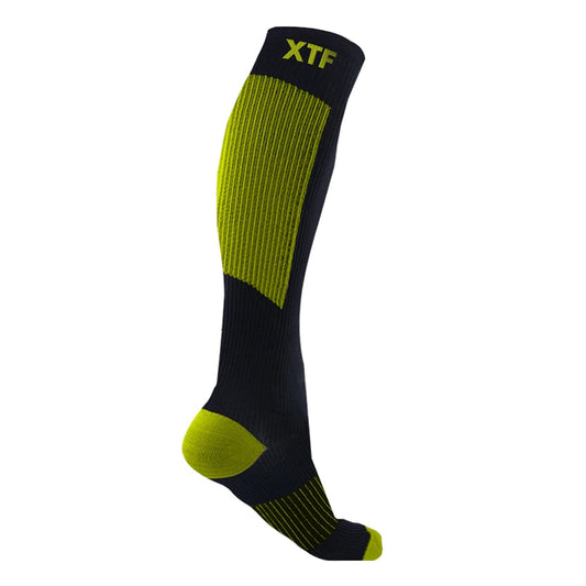 COPPER-INFUSED COMPRESSION SOCKS - GREEN