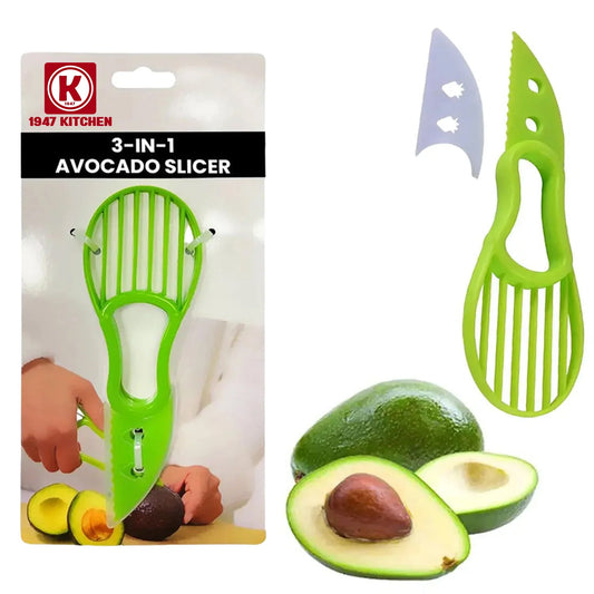 3 IN 1 AVOCADO CUTTER & SLICER
