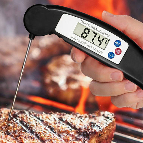 Stainless Steel Digital Meat And Poultry Thermometer