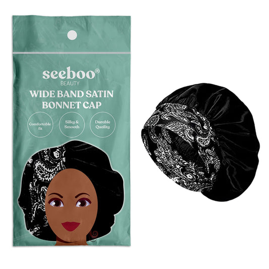 Women's Silky Satin Head Scarf Hair Wrap Cap Hat Headband