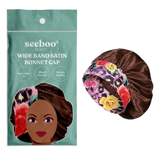 Women's Silky Satin Head Scarf Hair Wrap Cap Hat Headband