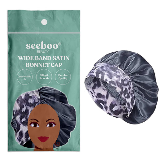 Women's Silky Satin Head Scarf Hair Wrap Cap Hat Headband