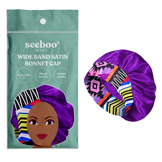 Women's Silky Satin Head Scarf Hair Wrap Cap Hat Headband