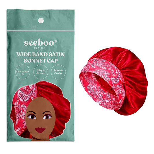 Women's Silky Satin Head Scarf Hair Wrap Cap Hat Headband