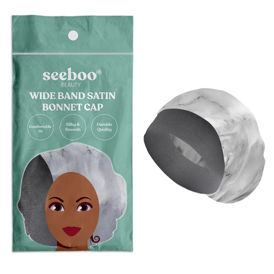 Women's Silky Satin Head Scarf Hair Wrap Cap Hat Headband