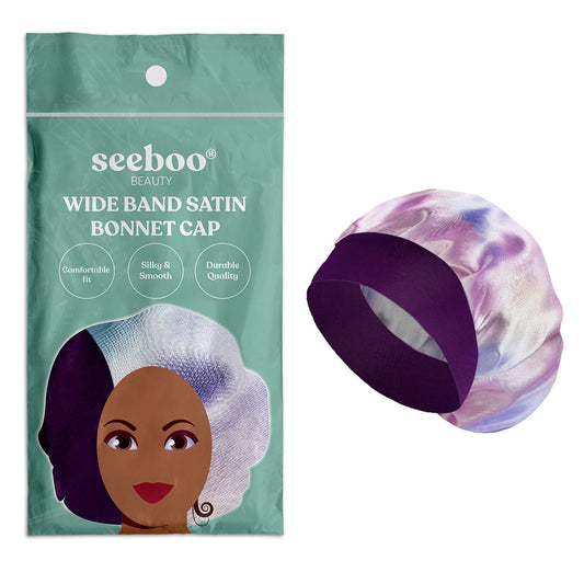 Women's Silky Satin Head Scarf Hair Wrap Cap Hat Headband