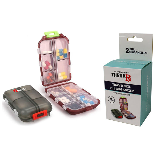 Travel Size Pill Organizer (2-Pack)