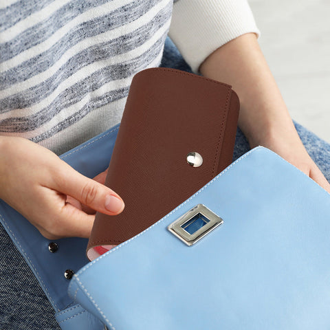 Weekly Pill Organizer with PU Leather Case