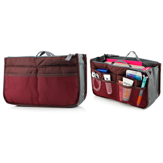 Travel Tote Handbag/Purse Insert Cosmetic Organizer