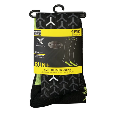 Reflective Knee High Compression Socks